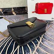 Celine Pre-Owned 2020s C Charm Shoulder Bag In Black 370348 Size 21.5x15x7 cm - 5
