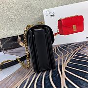 Celine Pre-Owned 2020s C Charm Shoulder Bag In Black 370348 Size 21.5x15x7 cm - 4