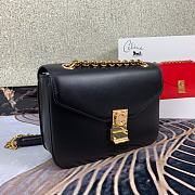 Celine Pre-Owned 2020s C Charm Shoulder Bag In Black 370348 Size 21.5x15x7 cm - 2