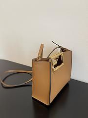 Fendi Way Small Shoulder Bag IN Brown 8BS05  - 5
