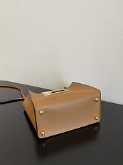 Fendi Way Small Shoulder Bag IN Brown 8BS05  - 4