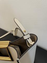 Fendi Way Small Shoulder Bag In White 8BS05  - 3