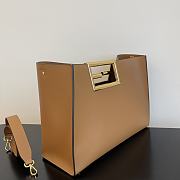 Fendi Way Shoulder Bag In Brown 8BS05  - 2
