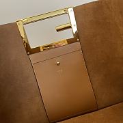 Fendi Way Shoulder Bag In Brown 8BS05  - 6