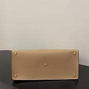 Fendi Way Shoulder Bag In Light Brown 8BS05 Size 40x18x30cm - 4