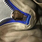 Givenchy Antigona Tote Glazed Medium In Navy Blue 9982 Size 28x33cm - 6