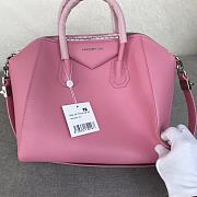 Givenchy Antigona Tote Glazed Medium In Pink 9982 Size 28x33cm - 3