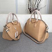 Givenchy Antigona Tote Glazed Medium In Beige 9982 Size 28x33cm - 4