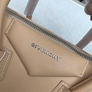 Givenchy Antigona Tote Glazed Medium In Beige 9982 Size 28x33cm - 6