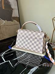 Louis Vuitton Croisette Ebene Compact Crossbody In White 25cm - 6