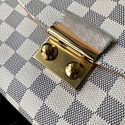 Louis Vuitton Croisette Ebene Compact Crossbody In White 25cm - 2