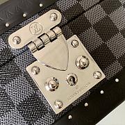 Louis Vuitton Cotteville 45 Damier Graphite In Purple M47641 Size 35x9x12cm - 2