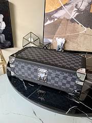 Louis Vuitton Cotteville 45 Damier Graphite In Purple M47641 Size 35x9x12cm - 4