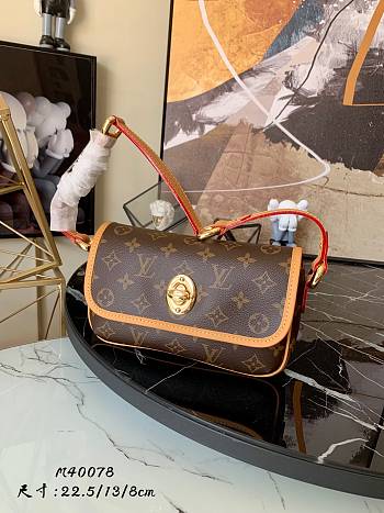 Louis Vuitton Monogram Tikal PM M40078 Size 22.5cm