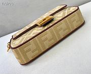 Fendi Baguette In Beige FF Canvas 8BR600 - 3