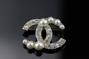 Chanel Brooch Double C