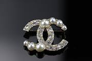 Chanel Brooch Double C - 6