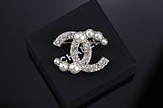 Chanel Brooch Double C - 5