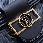 Louis Vuitton Mini Dauphine Epi Leather Black M55964 Size 20x15x9 cm - 3