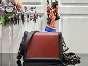 Louis Vuitton Mini Dauphine Epi Leather Black&Red M55964 Size 20cm - 4