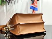 Louis Vuitton Mini Dauphine Epi Leather White&Brown M55964 Size 20x15x9 cm - 2