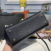 D&G Medium Dauphine Leather Sicily Bag BB6002 Size 25x12x22cm - 3