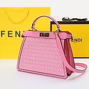 Fendi Peekaboo ISEEU Medium Bag In Pink  - 3