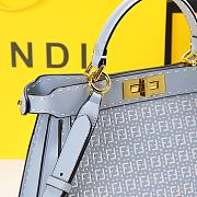 Fendi Peekaboo ISEEU Medium Bag In Blue  - 2