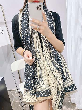 Louis Vuitton Silk Scarf 001
