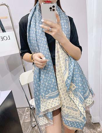 Louis Vuitton Silk Scarf 002