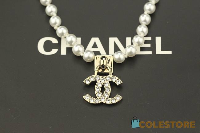 Chanel Necklace Pearl 001 - 1