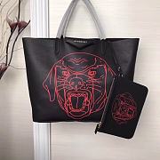 Givenchy Antigona Red Dog Tote Bag 210121 - 1