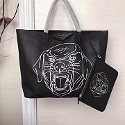 Givenchy Antigona Red Dog Tote Bag 210121 - 4