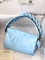 Givechy Medium  ID93 Shoulder Bag In Blue BB50E Size 27x15x20cm - 6