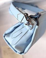 Givechy Medium  ID93 Shoulder Bag In Blue BB50E Size 27x15x20cm - 3