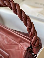 Givechy Medium ID93 Shoulder Bag In Bodeaux BB50E Size 27x15x20cm - 3