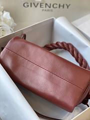 Givechy Medium ID93 Shoulder Bag In Bodeaux BB50E Size 27x15x20cm - 2