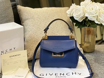 Givenchy Mini Mystic Tote Bag In Blue BB50C