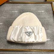 White Prada Hat  - 1