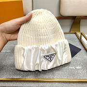 White Prada Hat  - 6