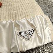 White Prada Hat  - 3