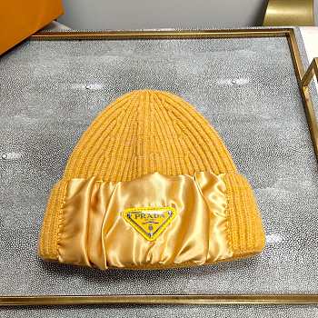 Yellow Prada Hat 