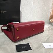 YSL Manhattan Shoulder Bag In Box Leather 57927  - 6