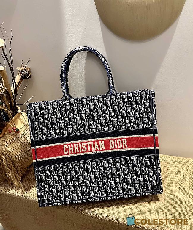 Dior Book Tote In Light Bag M1286 Size 41.5cm - 1