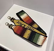 Dior Medium Lady D-lite Multicolor Embroidery Size 24cm - 6