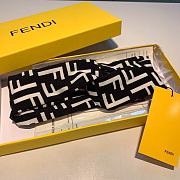Fendi Black Silk Headband  - 1