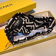 Fendi Black Silk Headband  - 5