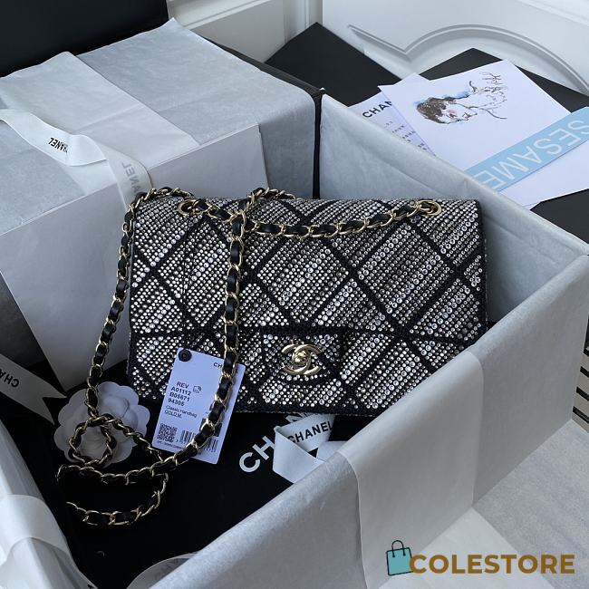 Chanel Flap Bag Rhinestone Limited Version  - 1