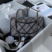 Chanel Flap Bag Rhinestone Limited Version  - 4