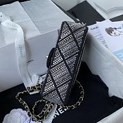 Chanel Flap Bag Rhinestone Limited Version Size 20cm - 5